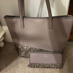 Kate Spade Matching Purse & Wallet Set